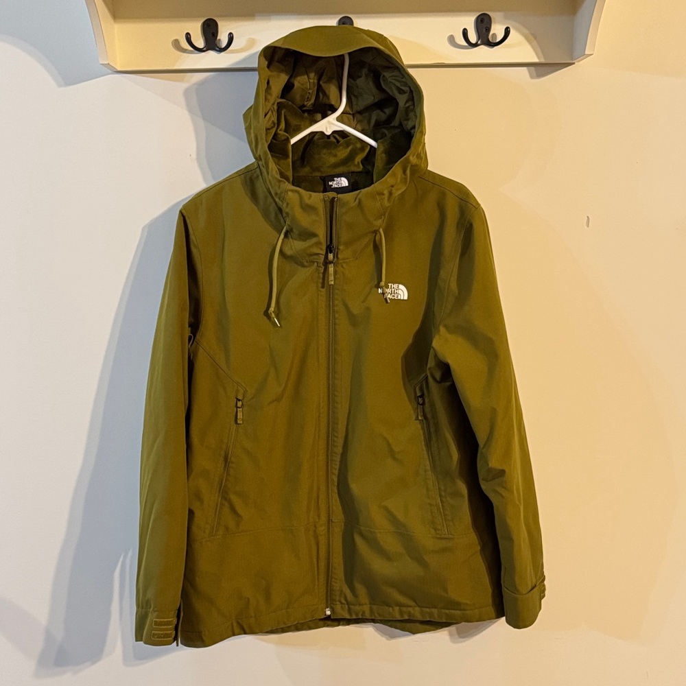 The North Face Forest Green Hooded Jacket